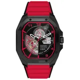 Diesel Analog 'Flayed' Herren Uhr DZ7469 - Rot/Schwarz