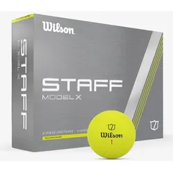 Wilson Staff Model X Golfball 3er gelb