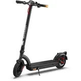 Sharp Core S4 E-Scooter mit Straßenzulassung (10" Luftreifen, Blinker, bis zu 40km Reichweite & 15% Steigung, IPX4, klappbar, Display, App, USB-Anschluss mit Ladefunktion, Black UVM.)