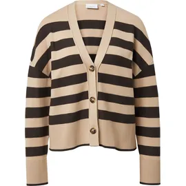 Comma, Gestreifter Cardigan Mehrfarbig 38