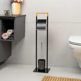 bremermann WC-Bürstengarnitur 2in1 Schwarz
