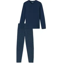 SCHIESSER Pyjama Casual Essentials in admiral | Gr.: 106