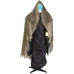 DER TOD - lebensgroße Halloween-Gruselfigur - 165cm - Lichteffekte und Geräusche...