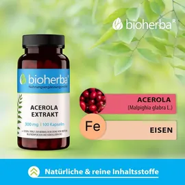 Bioherba Acerola Kapseln 300 mg 60 St.