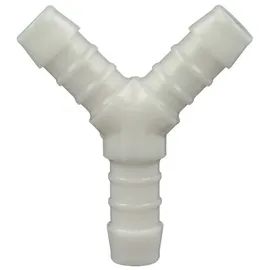 tecuro Schlauchverbinder Y-Stück Ø 7 mm weiß
