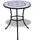 vidaXL Mosaiktisch Ø 60 x 70 cm blau/weiß