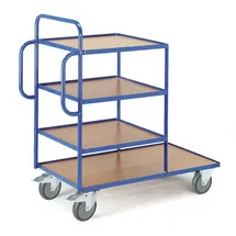 ROLLCART Kommissionierwagen 1080x630mm / 630x630mm in Buchendekor