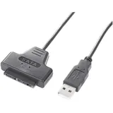 Renkforce USB 2.0 Adapterkabel [1x USB 2.0 Stecker A - 1x Micro-SATA-Kombi-Stecker 7+9pol.] 0.48 m