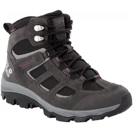 Jack Wolfskin Vojo 3 Texapore Mid Damen wasserdichte Wanderschuhe, Dark Steel Purple, 6157, 39.5 EU