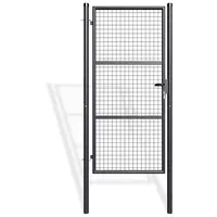 casanoov Zauntor, Metall, Rechteckig, 106x206 cm, Gartenzubehör