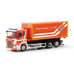 Scania CG17 Wechsellader-LKW Feuerwehr Fulda" Modell von Herpa 1:87"