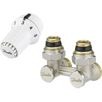 Danfoss Thermostat-Set Hahnblock Home RAS-C RLV-KS 1/2 Eckform