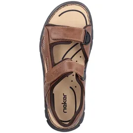Rieker Freizeitsandalen Herren Braun 41