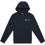Fox Fleece Zip-Hoodie Core Blau