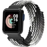 AireWiki Nylon Armband Kompatibel mit Xiaomi Redmi Watch 2 Lite/Redmi Watch 3 Stoff Sport Armbänder für Damen Herren Ersatz für Xiaomi Redmi Watch 2 Lite/Redmi Watch 3 (1,Redmi Watch 3)