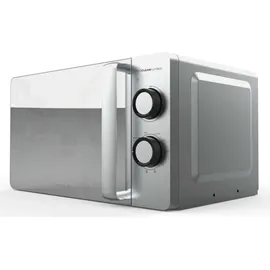 Cecotec Mikrowelle mit Grill Mikrowelle mit Grill Proclean 3160 Flatbed Mirror. 20 l, 700 W, 6 Stufen, 800 W Grill, Spiegel- und Metalldesign, mit 3DWave-Technologie für gleichmäßiges Garen und Gold
