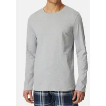 SCHIESSER Pyjamashirt Mix Relax Grau M