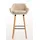 TPFLiving Barhocker 55 x 99 x 46 cm Creme