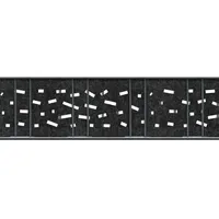 zaun|zu® Sichtschutzstreifen 260 x 0 cm Schwarzgrau Vlies