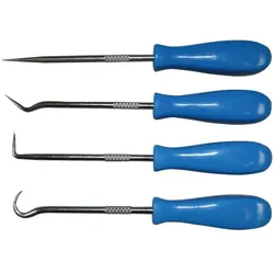 SWSTAHL Mini-Hakensatz, 4-tlg. Haken-Werkzeug-Satz  94870L