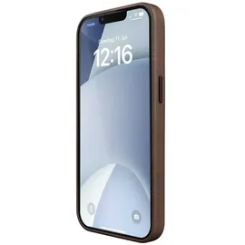 Woodcessories iPhone 15 Plus Bio Leather Case MagSafe braun