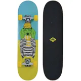 Donic Schildkröt Kicker 31 Skateboard Blau/Gelb
