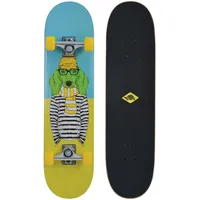Donic Schildkröt Kicker 31 Skateboard Blau/Gelb