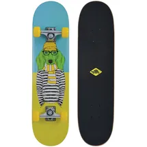 Donic Schildkröt Kicker 31 Skateboard Blau/Gelb