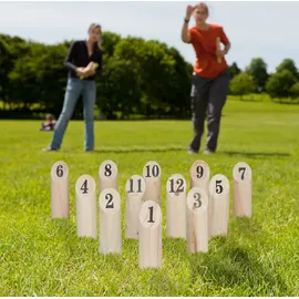 Relaxdays Kubb mit Transportbox