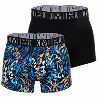 HOM Retro Boxer Vassily no.2 in black/black print |