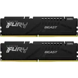 Kingston FURY Beast DDR5 6000MT/s 64GB Kit (2x32GB) CL30 Schwarz KF560C30BBEK2-64