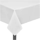 vidaXL 5 Tischdecken Weiß 250 x 130 cm