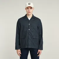 G-Star für Herren. D23027-D944-001 Blazer Marseille blau (L), Lässig,