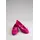 aniston shoes Ballerina ANISTON SHOES, Damen, Gr. 39, pink, Textil, Veloursleder, Schuhe Ballerina, Riemchenballerina, Schlupfschuh, Loafer, Slipper