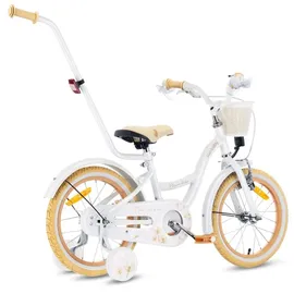 SUN BABY Flower Bike 16 Zoll RH 31 cm weiß/beige