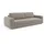 TRENDMANUFAKTUR Big-Sofa TRENDMANUFAKTUR "Bourbon Mega, bequem, viel Platz, Breite 264cm", grau (taupe grau), B:264cm H:84cm T:126cm, 100% Polyester, Sofas, Big-Sofa, extra tiefe Sitzfläche, wahlweise mit Sitztiefenverstellung bestellbar