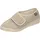 Manitu Pantoffeln Beige 42