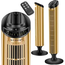 Kesser Turmventilator 0 cm Schwarz/Gold