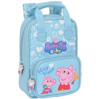 Peppa Pig Kinderrucksack Peppa Pig Baby Hellblau 20 x 28 x 8 cm,