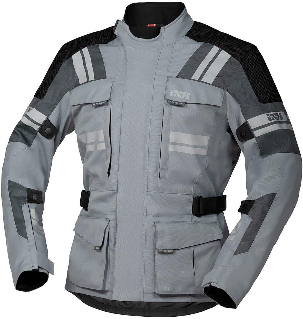 IXS Tour Blade-ST 2.0, veste textile - Gris/Argent/Noir - Court L