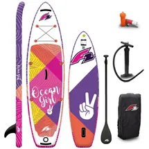 F2 Junior SUP Stand Up Paddle Board 8'2'' Pink