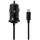 Nedis Auto-Ladegerät 12 W 1x 2.4 A Anzahl der Ausgänge: 1, Micro USB (Fixed) Kabel, Single Voltage Output