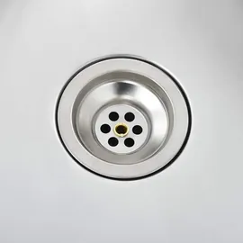 vidaXL Küchenspüle Edelstahl -