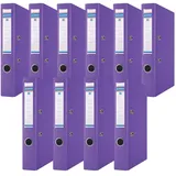 OFFICER PRODUCTS Premium Ordner DIN A4 5 cm Violette 10 St.