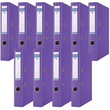 OFFICER PRODUCTS Premium Ordner DIN A4 5 cm Violette 10 St.