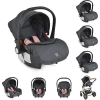 Moni Babyschale Trio i-Size (40 - 87cm) Adapter, Fußabdeckung,