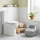 Relaxdays Töpfchen 4-in-1 mit Deckel
