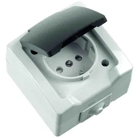 Kopp Schuko-Steckdose IP44 Weiß 1 St.