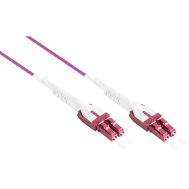 Good Connections Good Connections® LWL Duplex OM4 50/125μ LC/LC, 30 m, violett