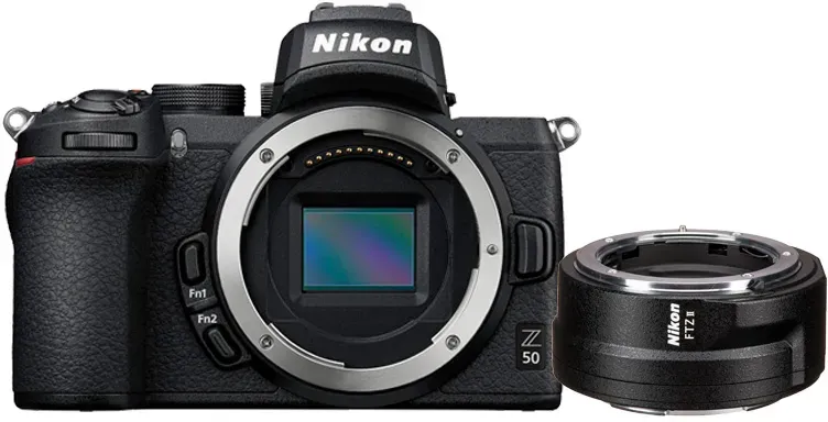 Nikon Z50 + FTZ II Adapter